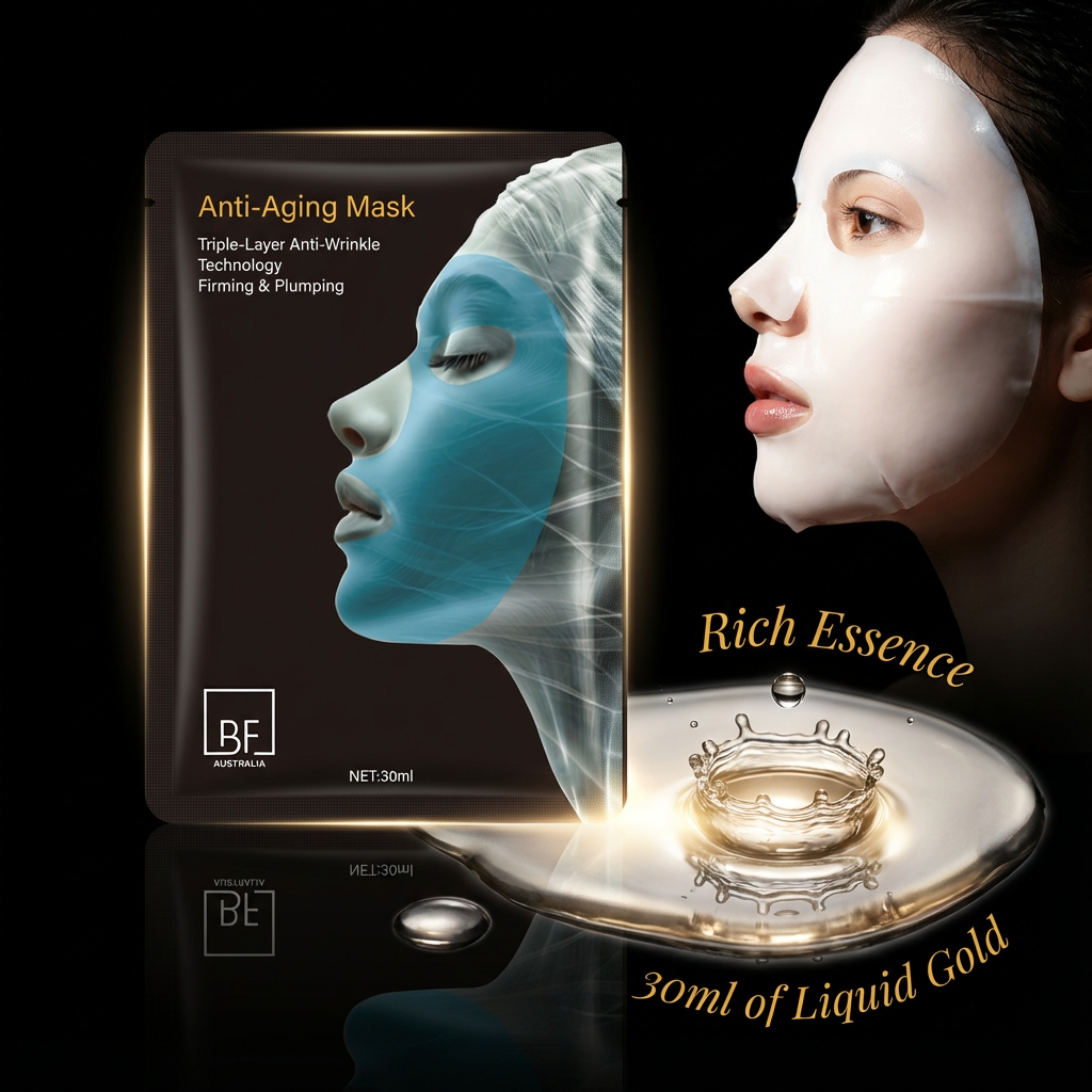 BF Premium Lifting Mask | Triple-Layer V-Shape Firming & Hydration (30ml)