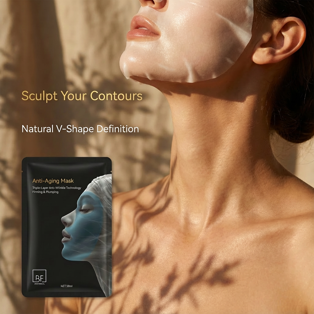 BF Premium Lifting Mask | Triple-Layer V-Shape Firming & Hydration (30ml)