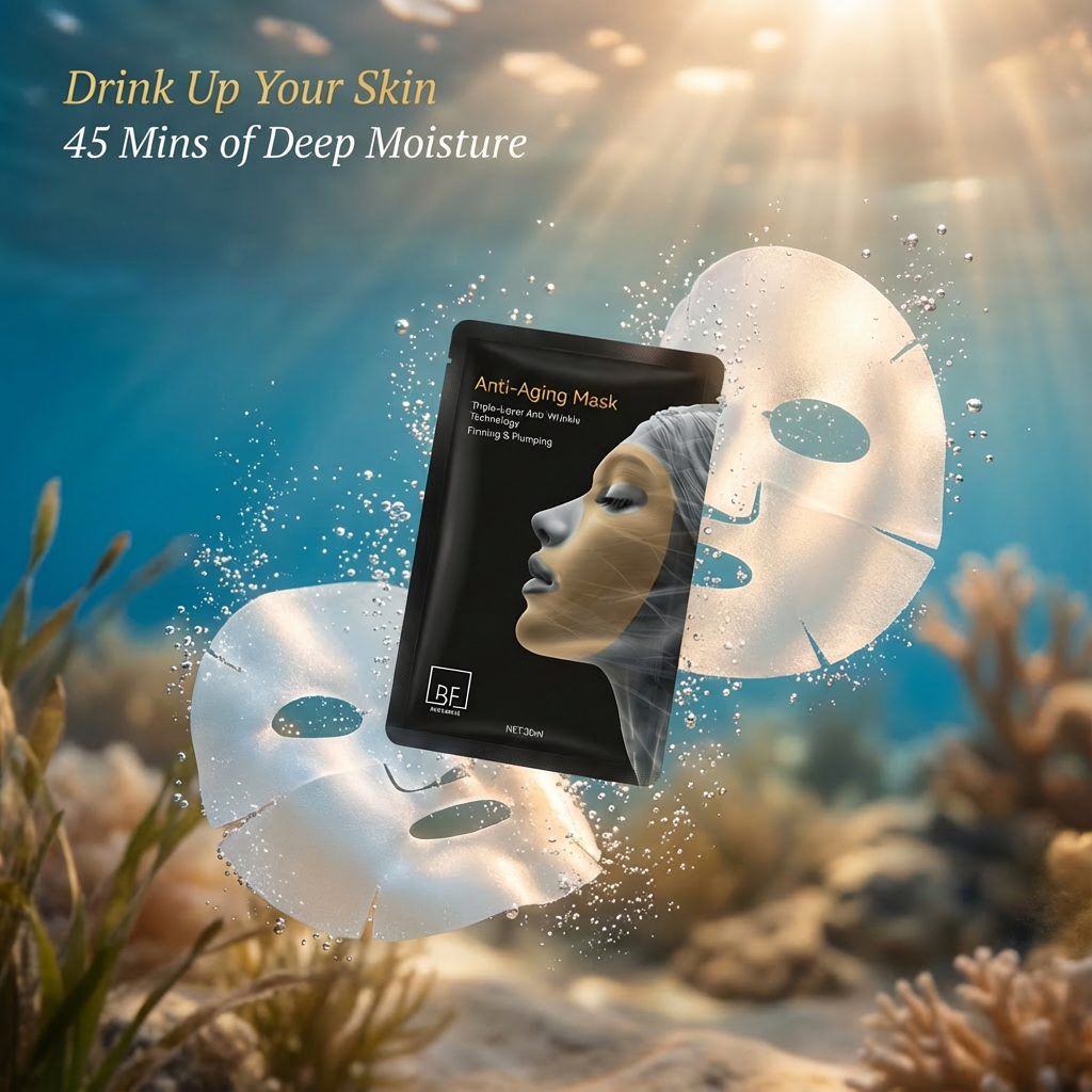 BF Premium Lifting Mask | Triple-Layer V-Shape Firming & Hydration (30ml)