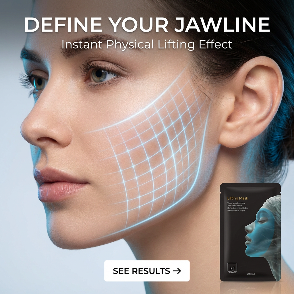 BF Premium Lifting Mask | Triple-Layer V-Shape Firming & Hydration (30ml)