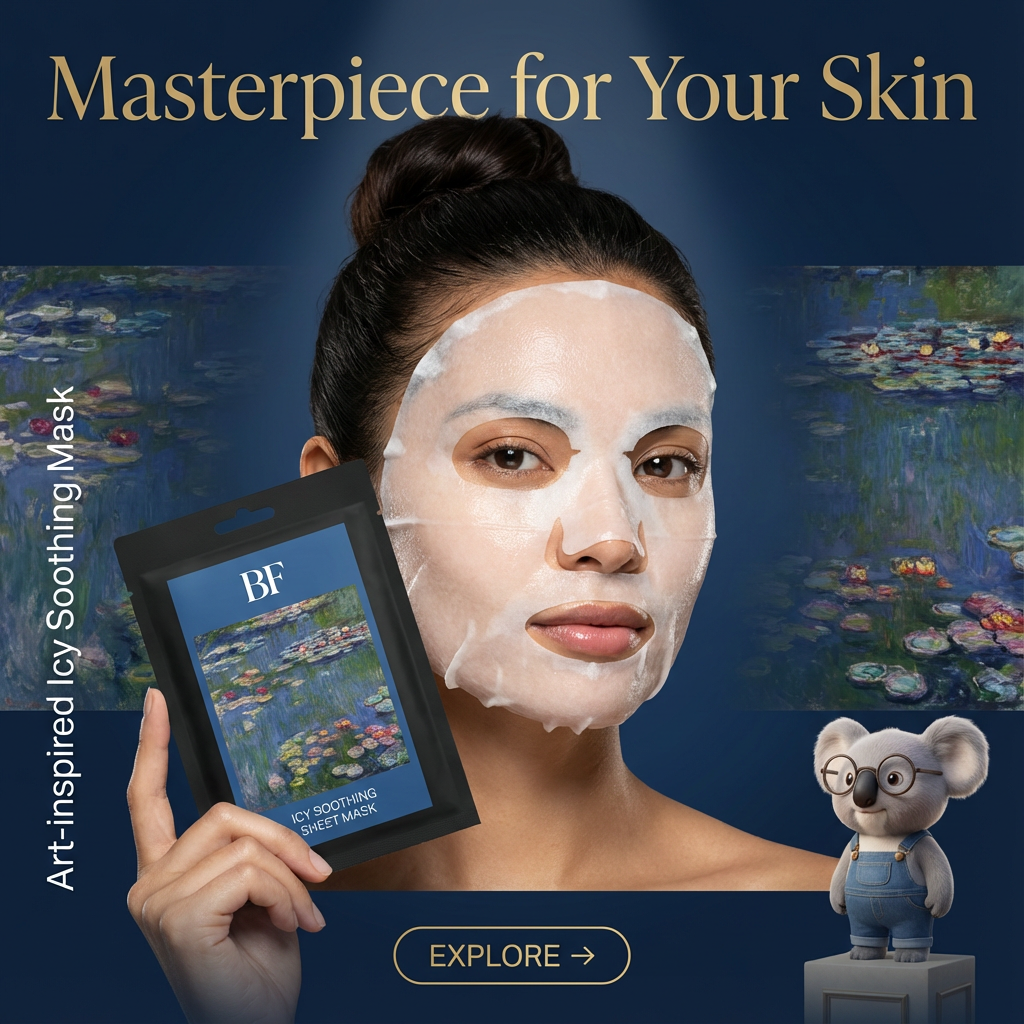 BF Icy Soothing Sheet Mask | Art Series Edition (30ml)