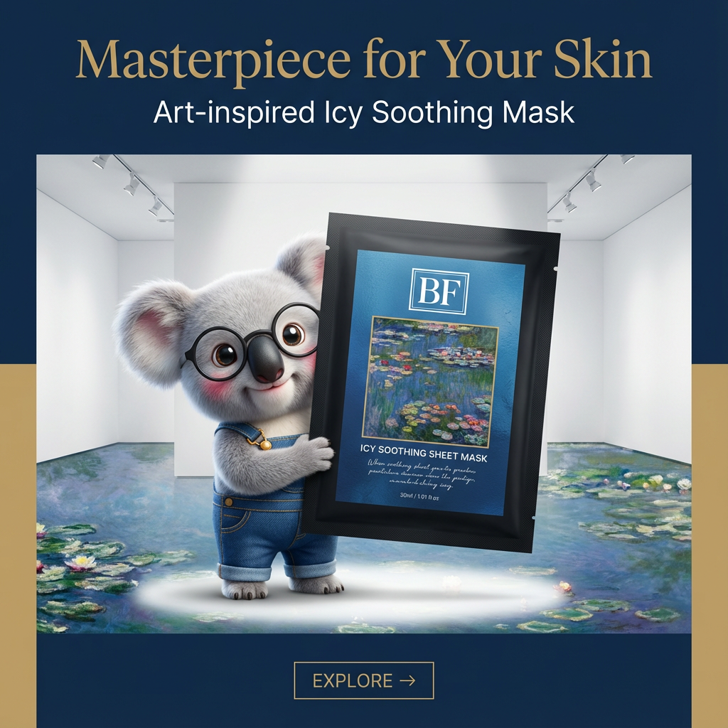 BF Icy Soothing Sheet Mask | Art Series Edition (30ml)