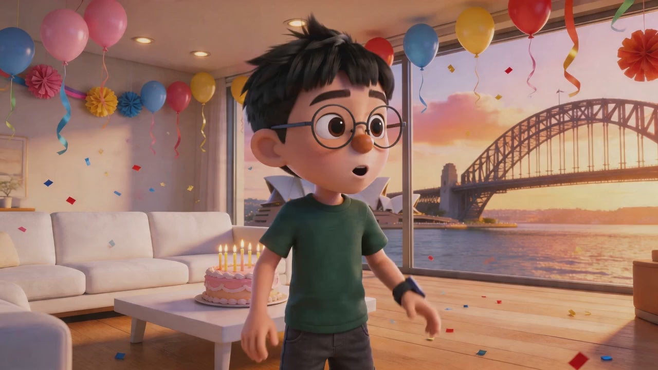 Personalised Birthday Video — Nick's Aussie Pals