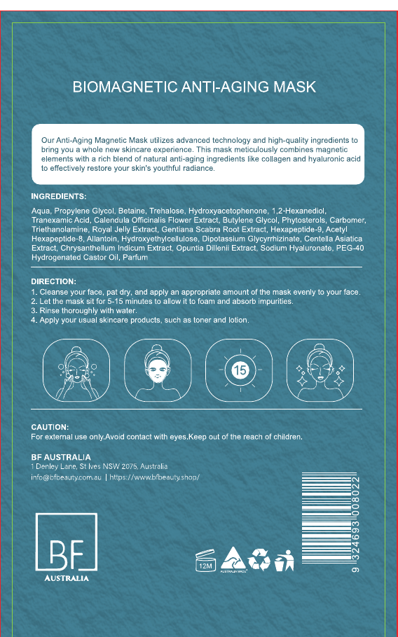 Biomagnetic Anti-Aging Mask